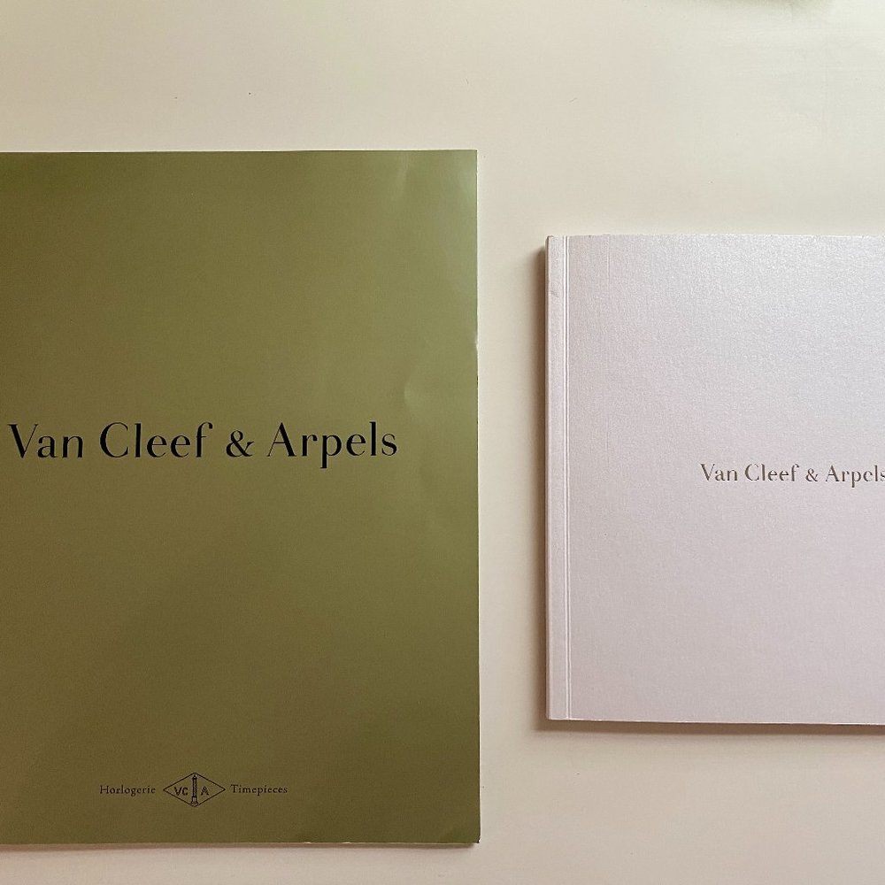 2 Van Cleef & Arpels VCA catalog/brochure/books, beautiful photos inside!